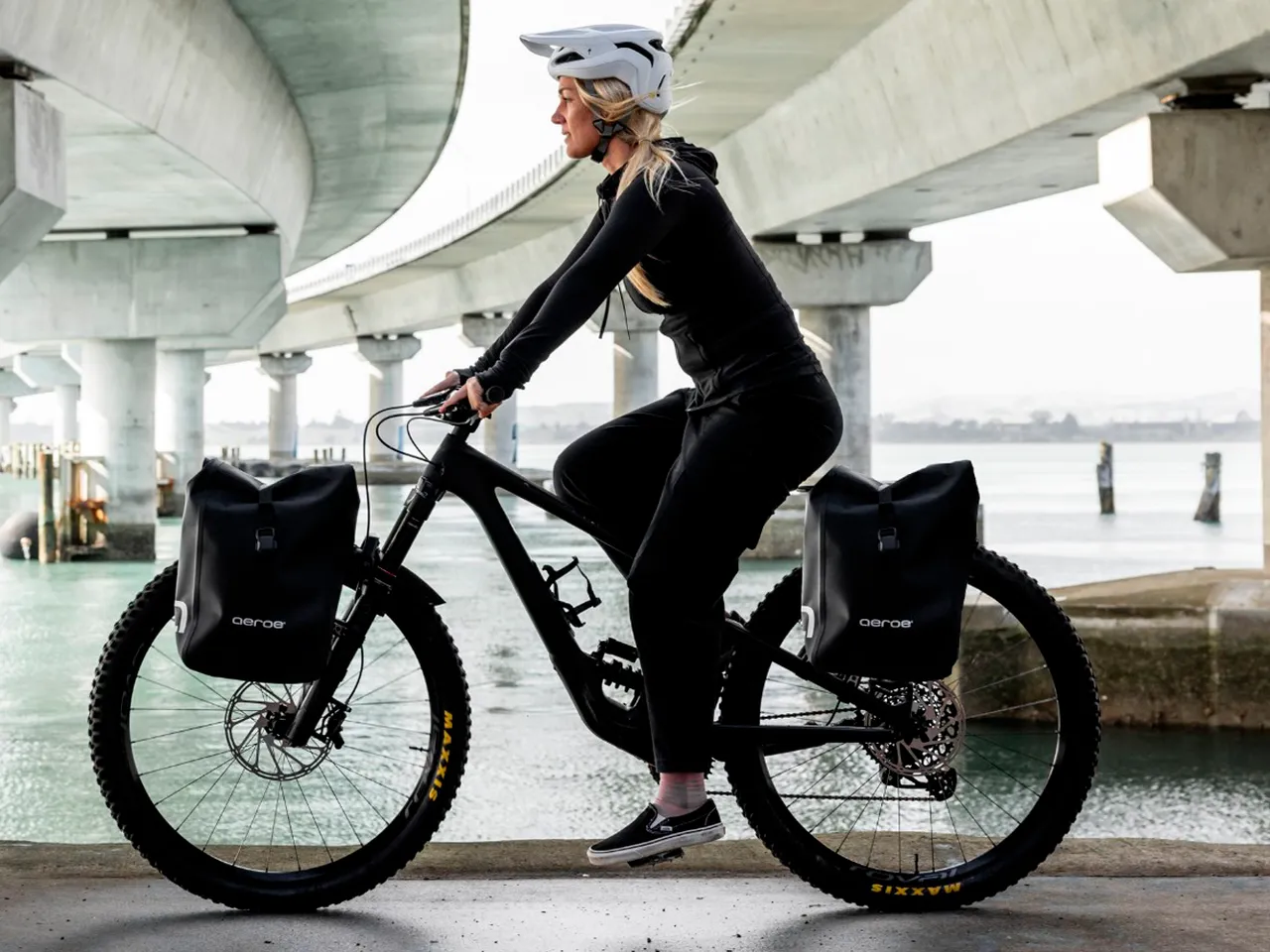 Spider Pannier Rack EMTB pannier lifestyle