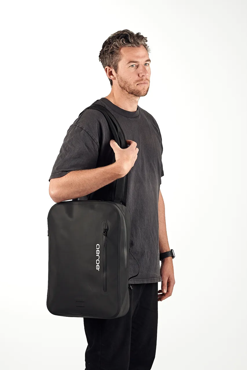 QuickLock_Urban_Backpack_on_shoulder