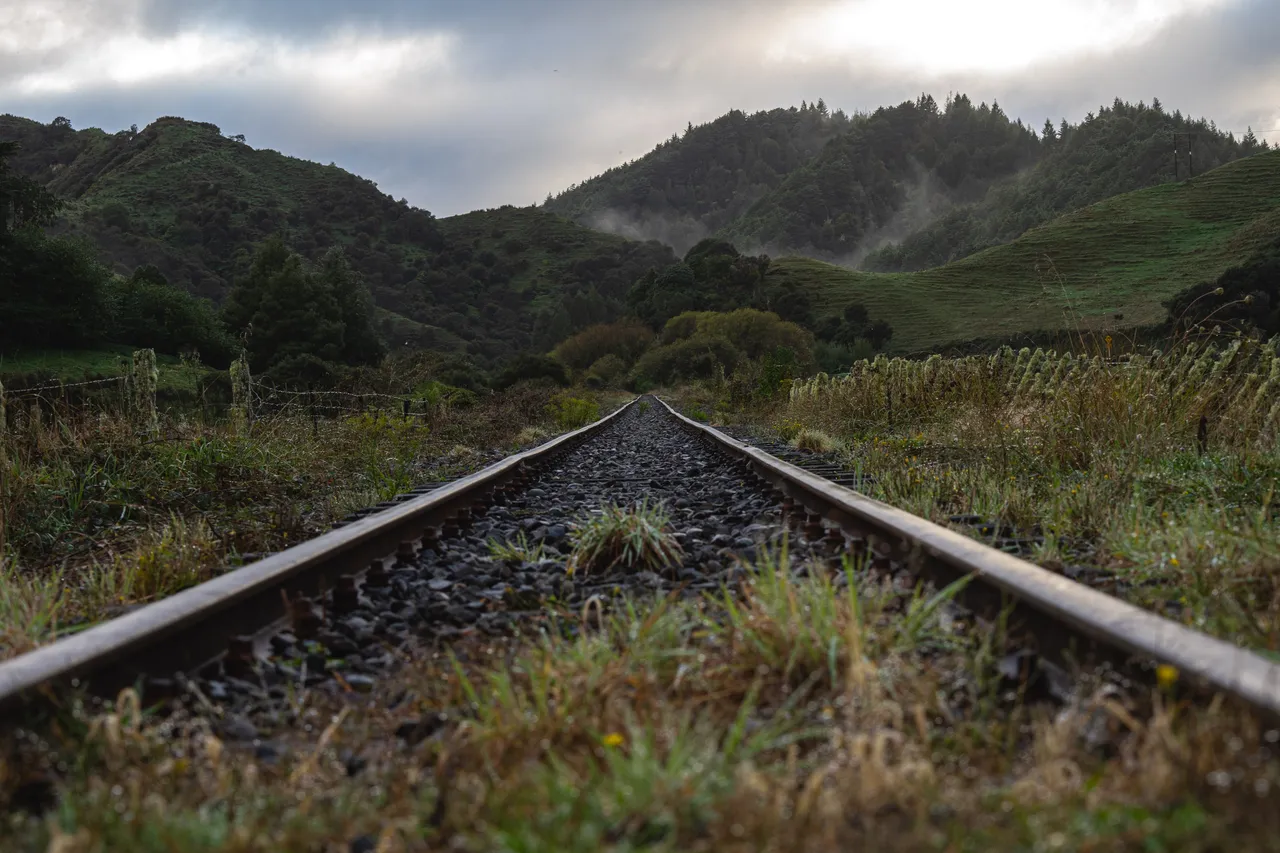Forgotten World Highway rail tracks