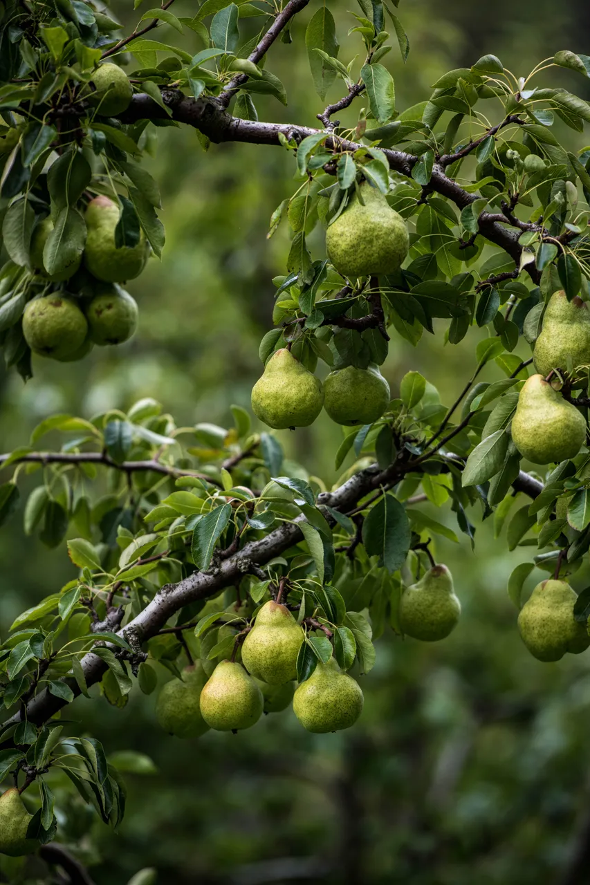Fruit on Pear Tree