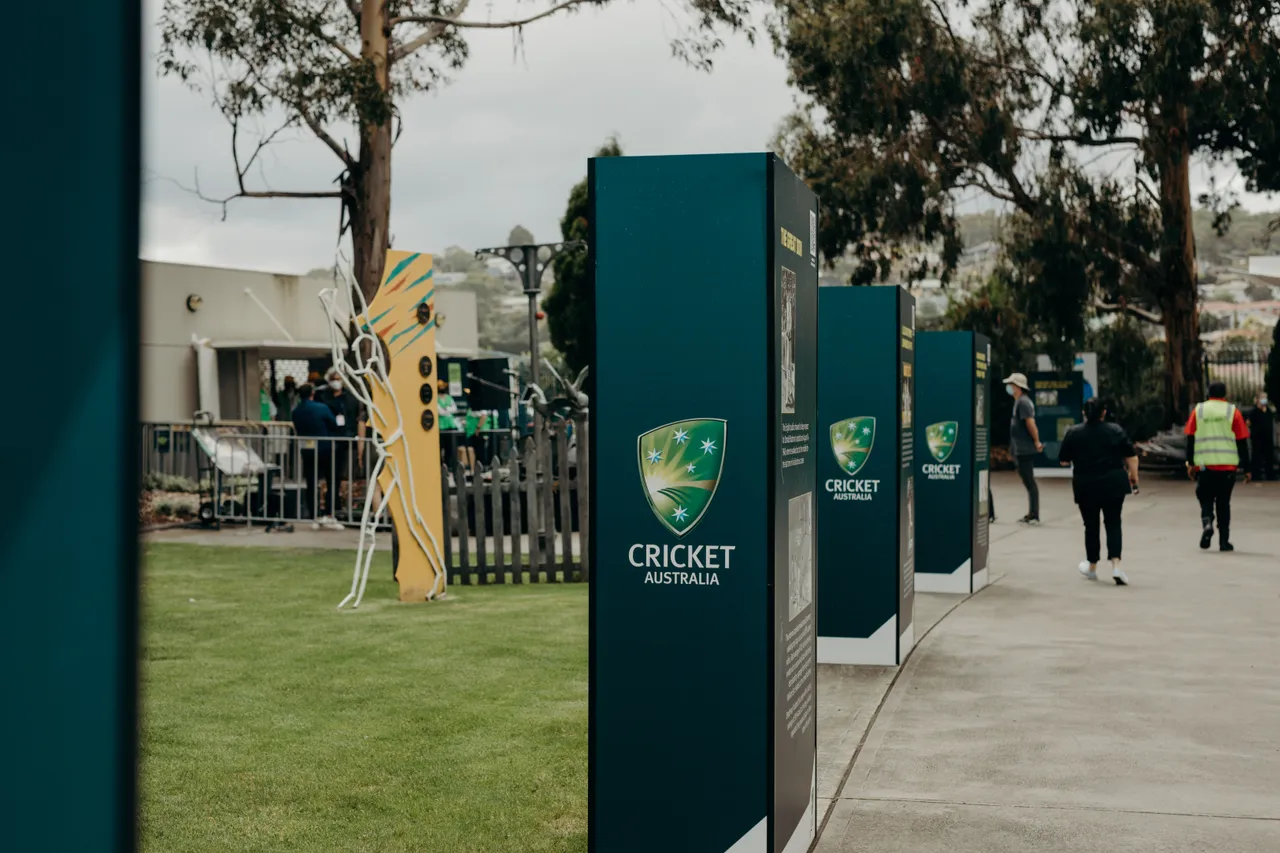 The Ashes 2022 at Blundstone Arena