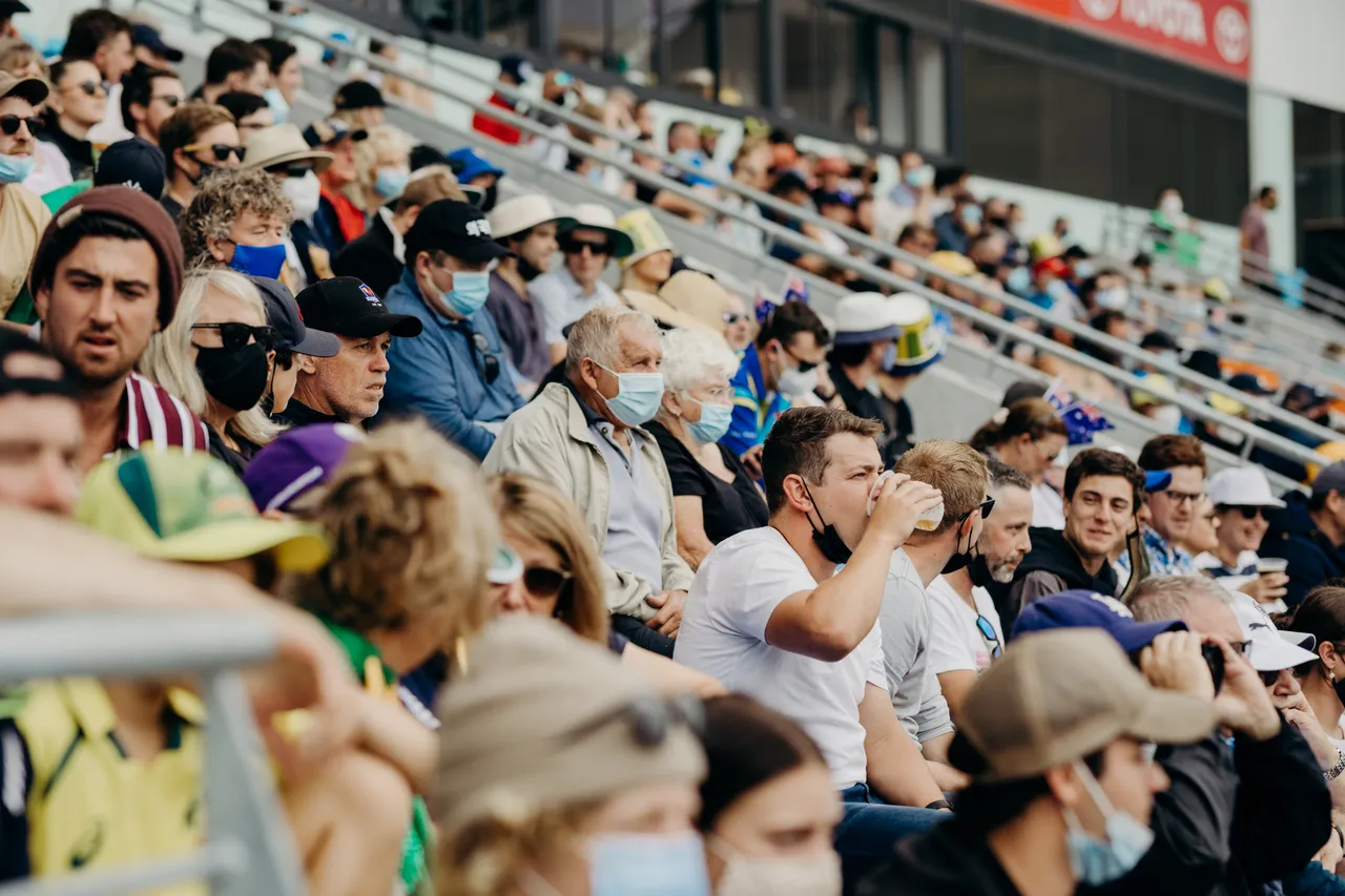 The Ashes 2022 at Blundstone Arena