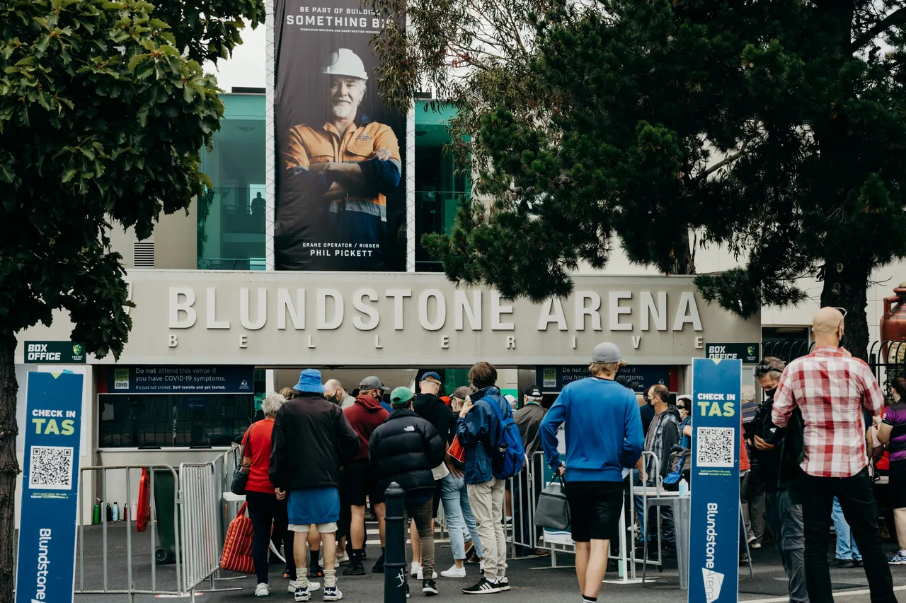 The Ashes 2022 at Blundstone Arena