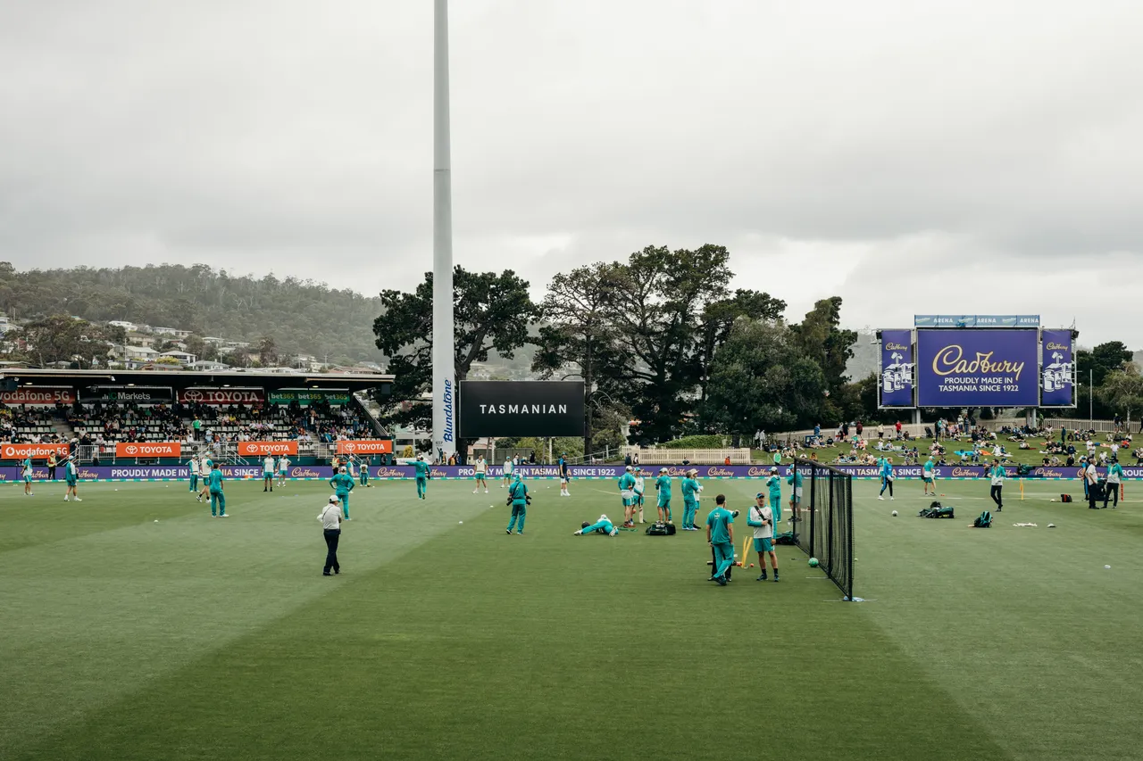 The Ashes 2022 at Blundstone Arena