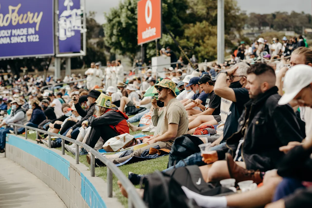 The Ashes 2022 at Blundstone Arena