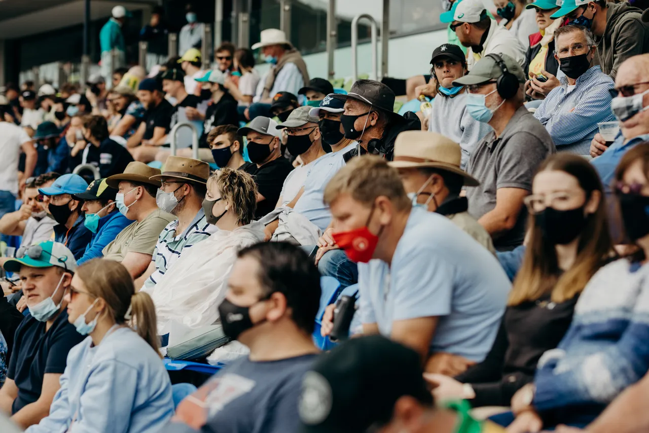The Ashes 2022 at Blundstone Arena