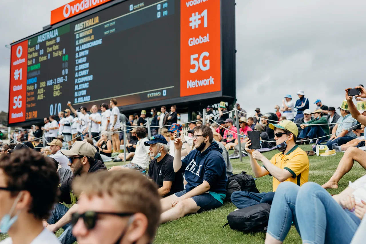 The Ashes 2022 at Blundstone Arena
