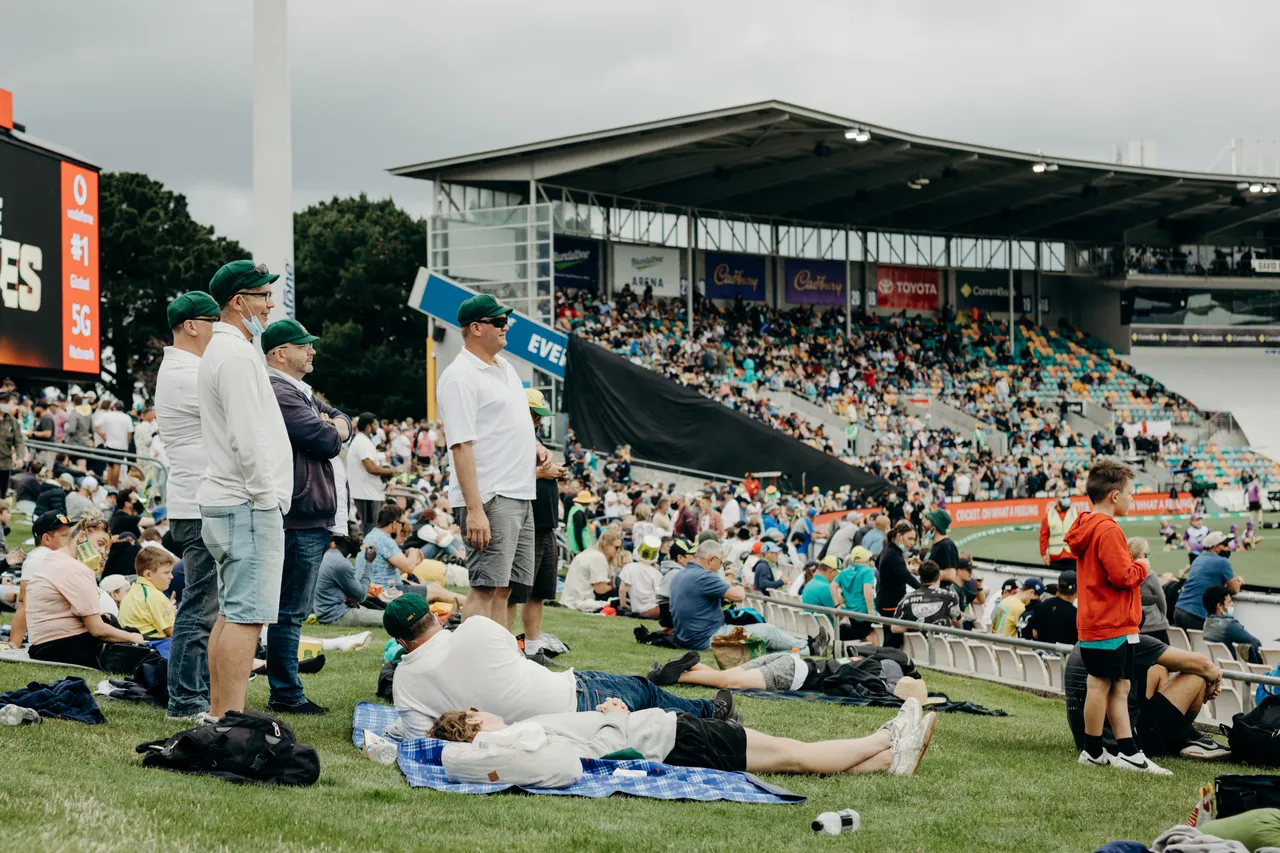 The Ashes 2022 at Blundstone Arena