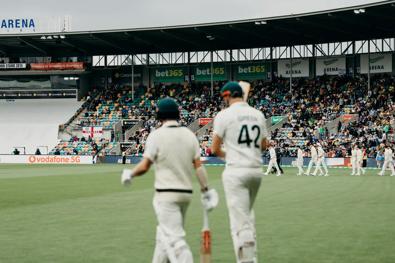 The Ashes 2022 at Blundstone Arena