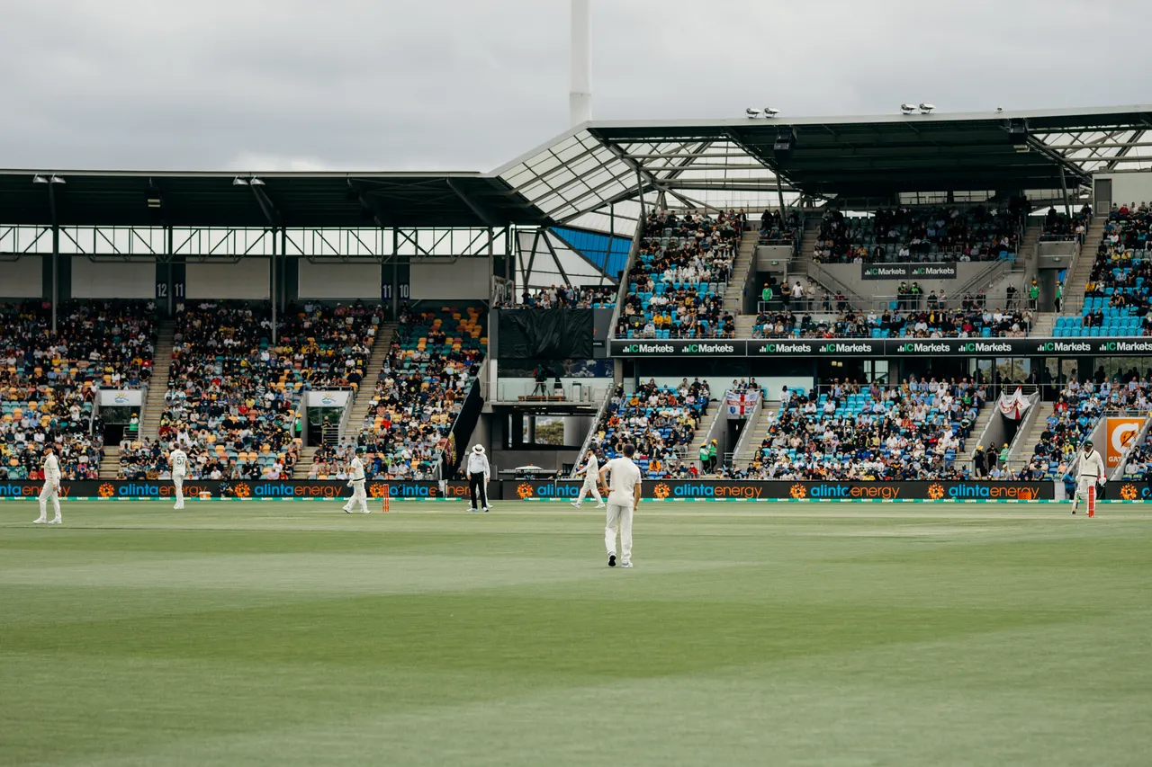 The Ashes 2022 at Blundstone Arena