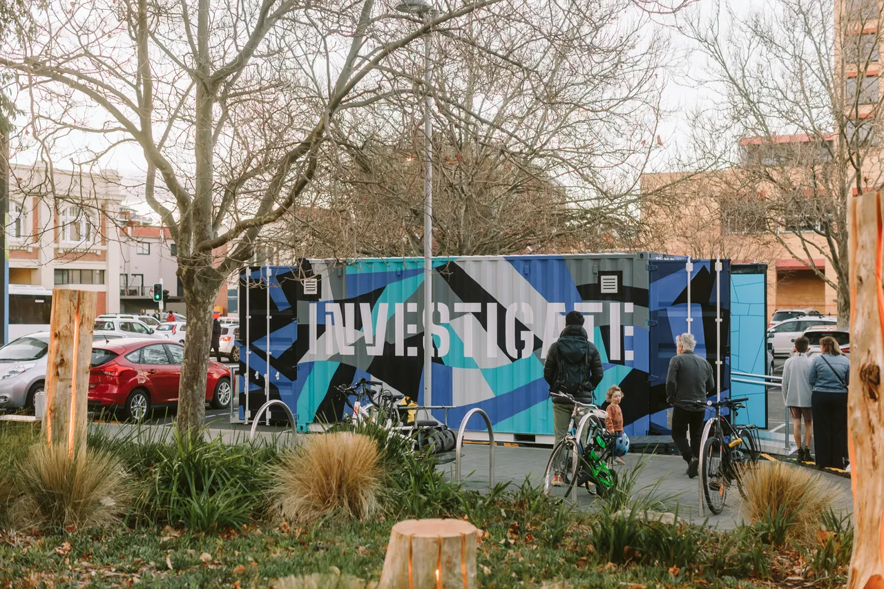 Beaker Street Festival Hub at TMAG