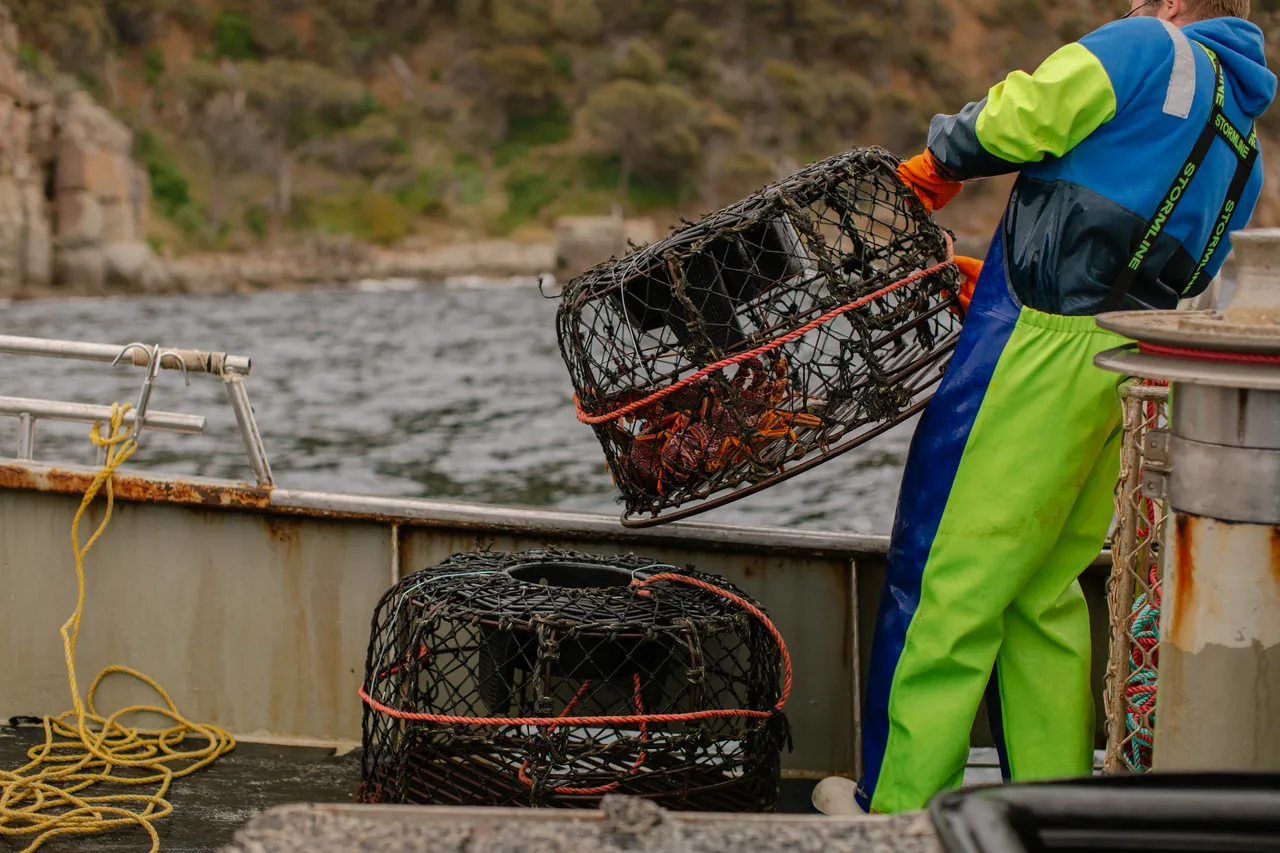 Rock Lobster Fishing Boat