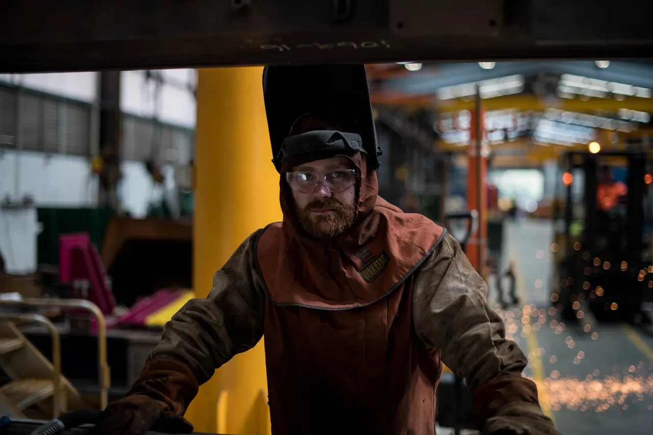 Ethan Bligh, Specialist Welder