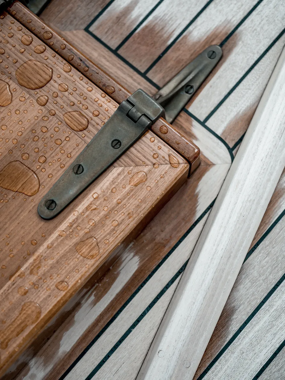 Wooden Boat Hatch