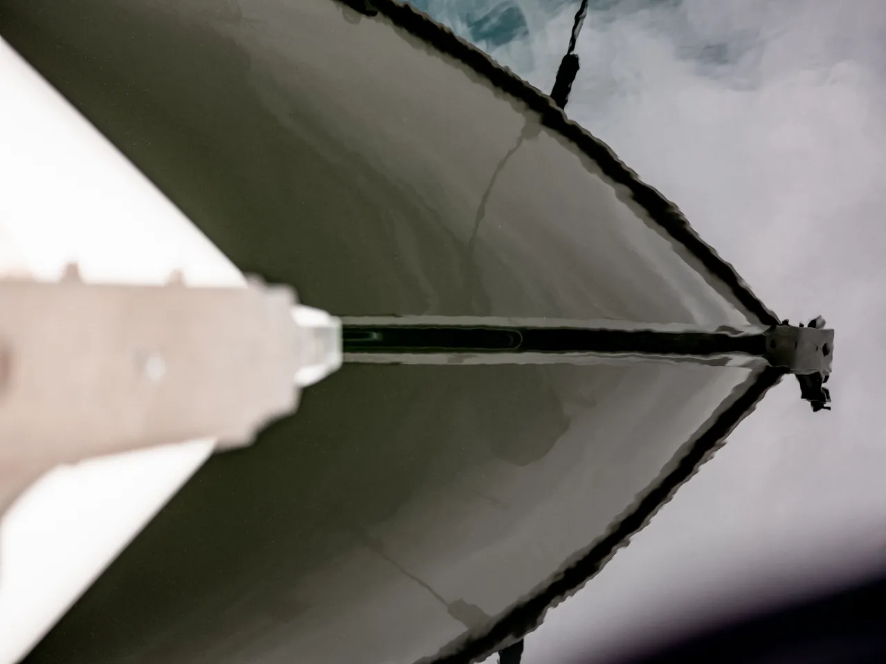 Wooden Boat Reflection