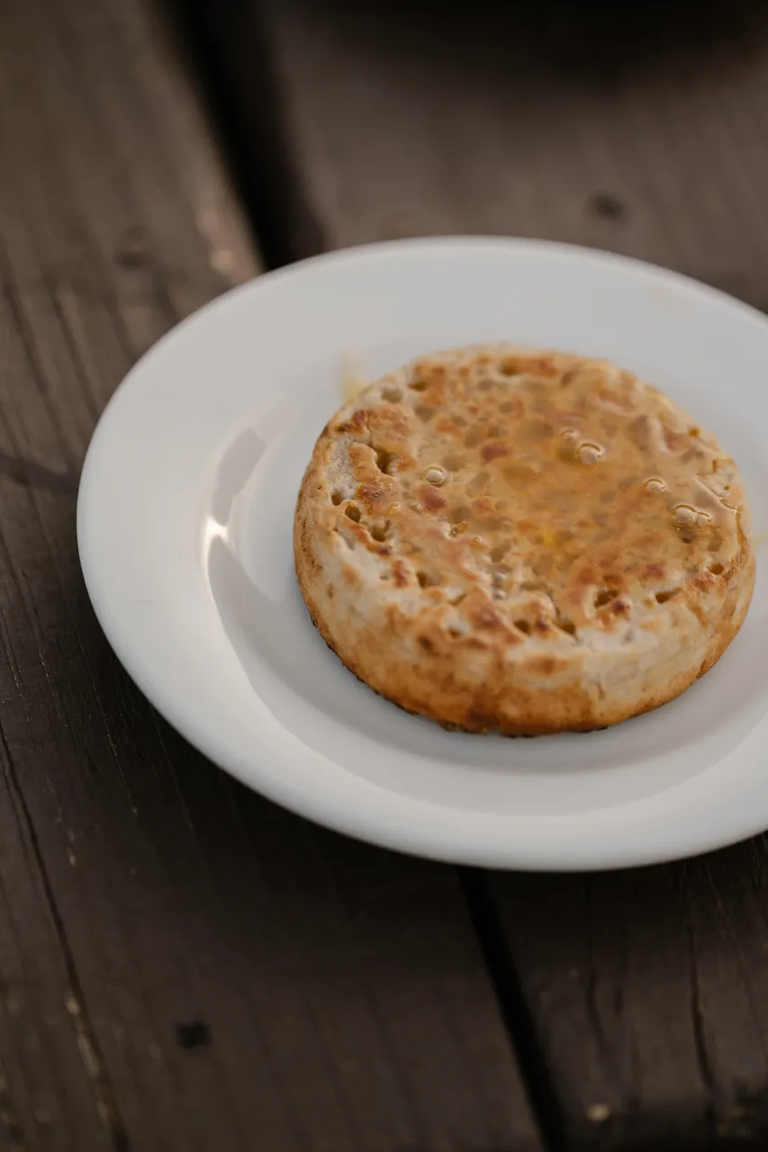 Crumpets with Honey