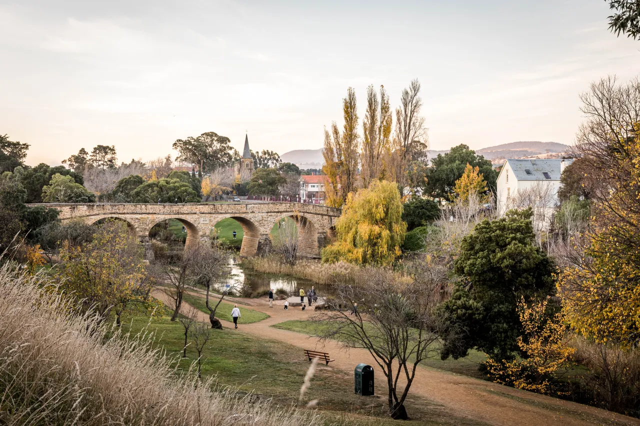 Richmond Bridge in Autumn