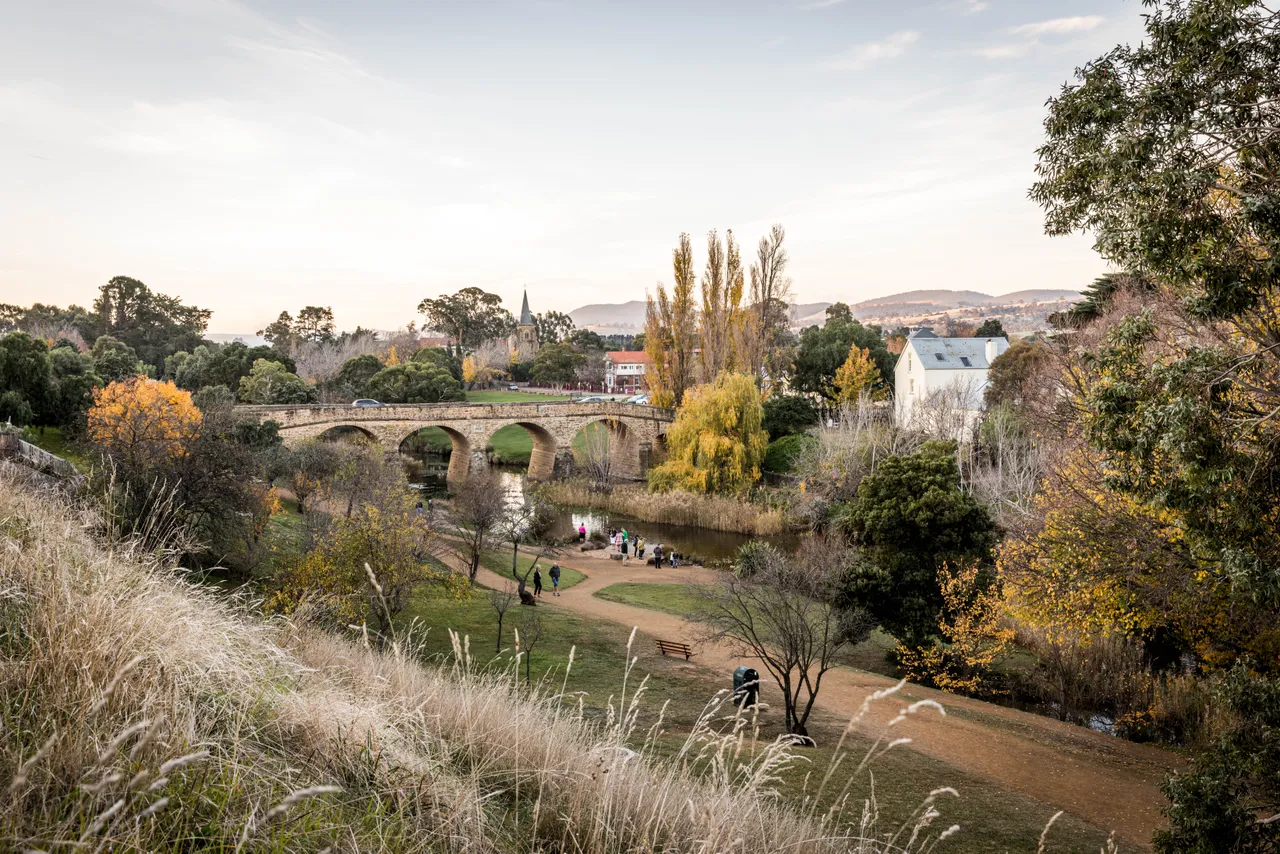 Richmond Bridge in Autumn