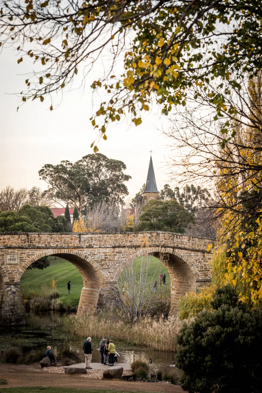 Richmond Bridge in Autumn