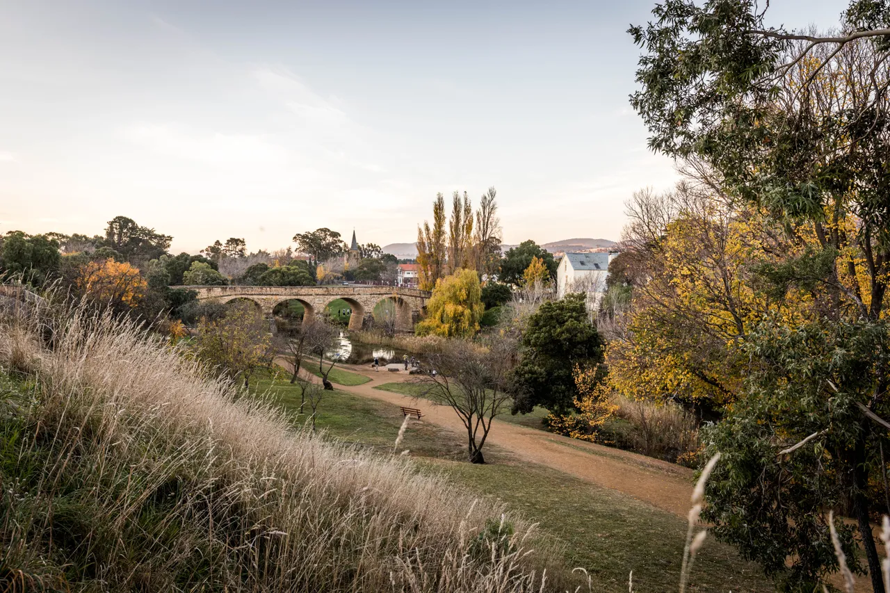 Richmond Bridge in Autumn