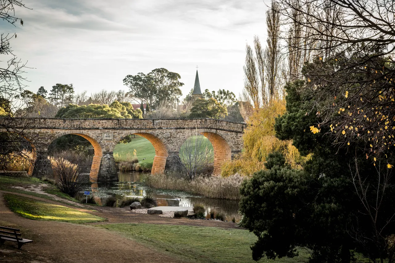 Richmond Bridge in Autumn