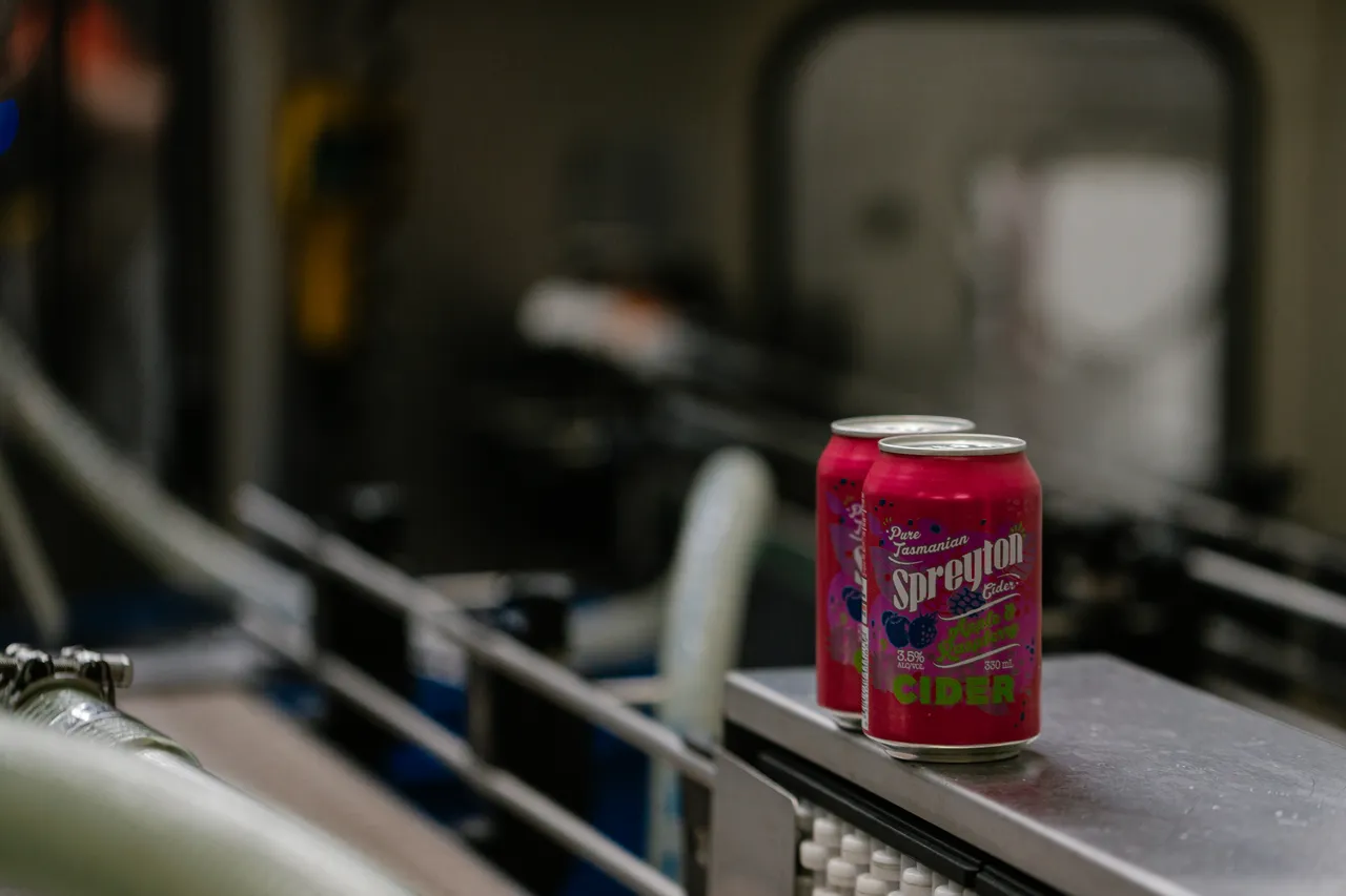Spreyton Hard Raspberry Tasmanian Partner Toolkit - Spreyton Cider Can