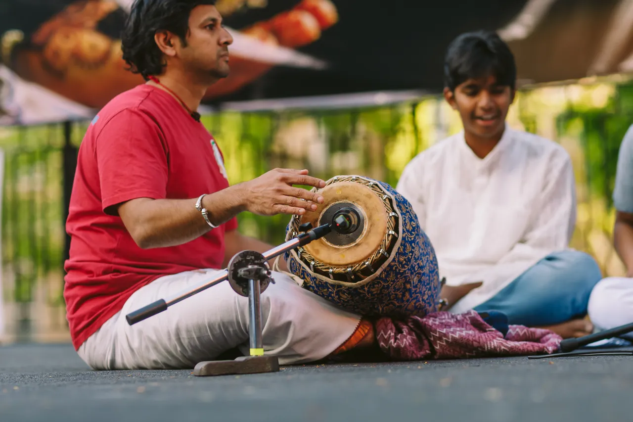 Diwali Percussion Performance