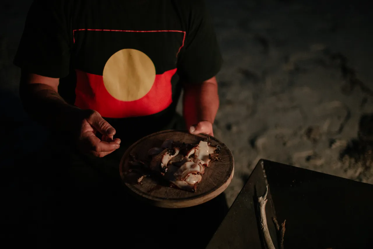 Cooking Abalone on a Campfire