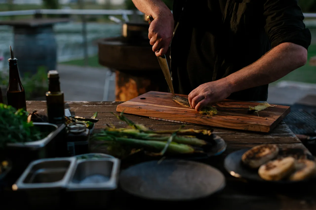 Chef Cooking
