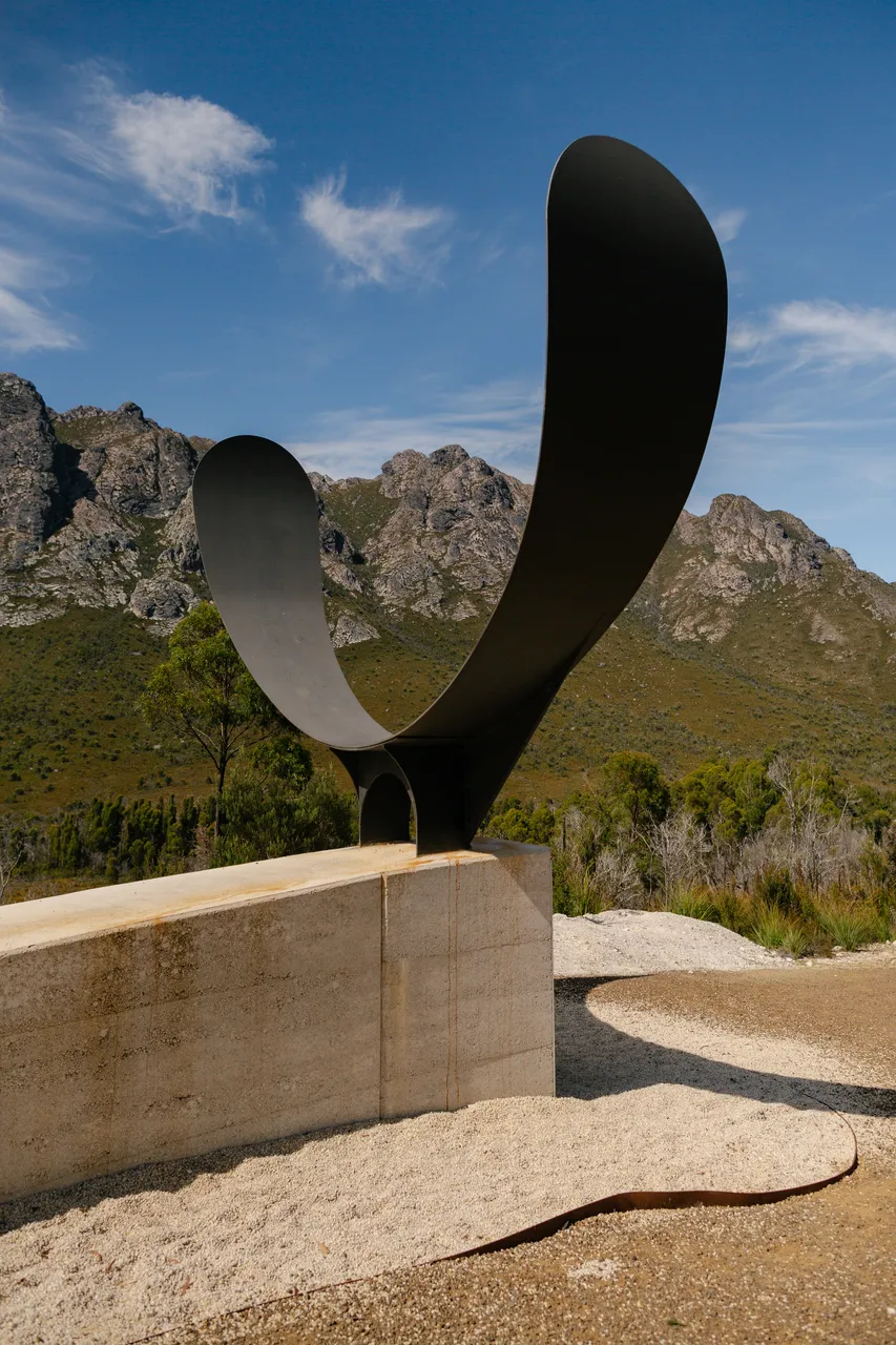 Bitumen Bones Sculpture