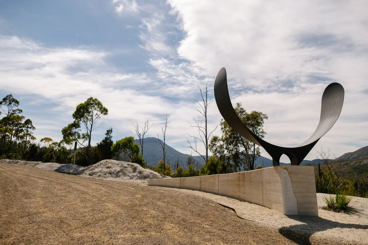 Bitumen Bones Sculpture