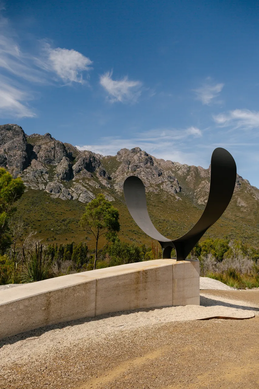 Bitumen Bones Sculpture