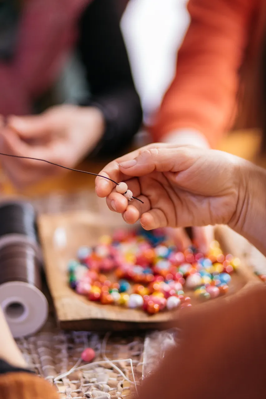 Junction Arts Festival Beading