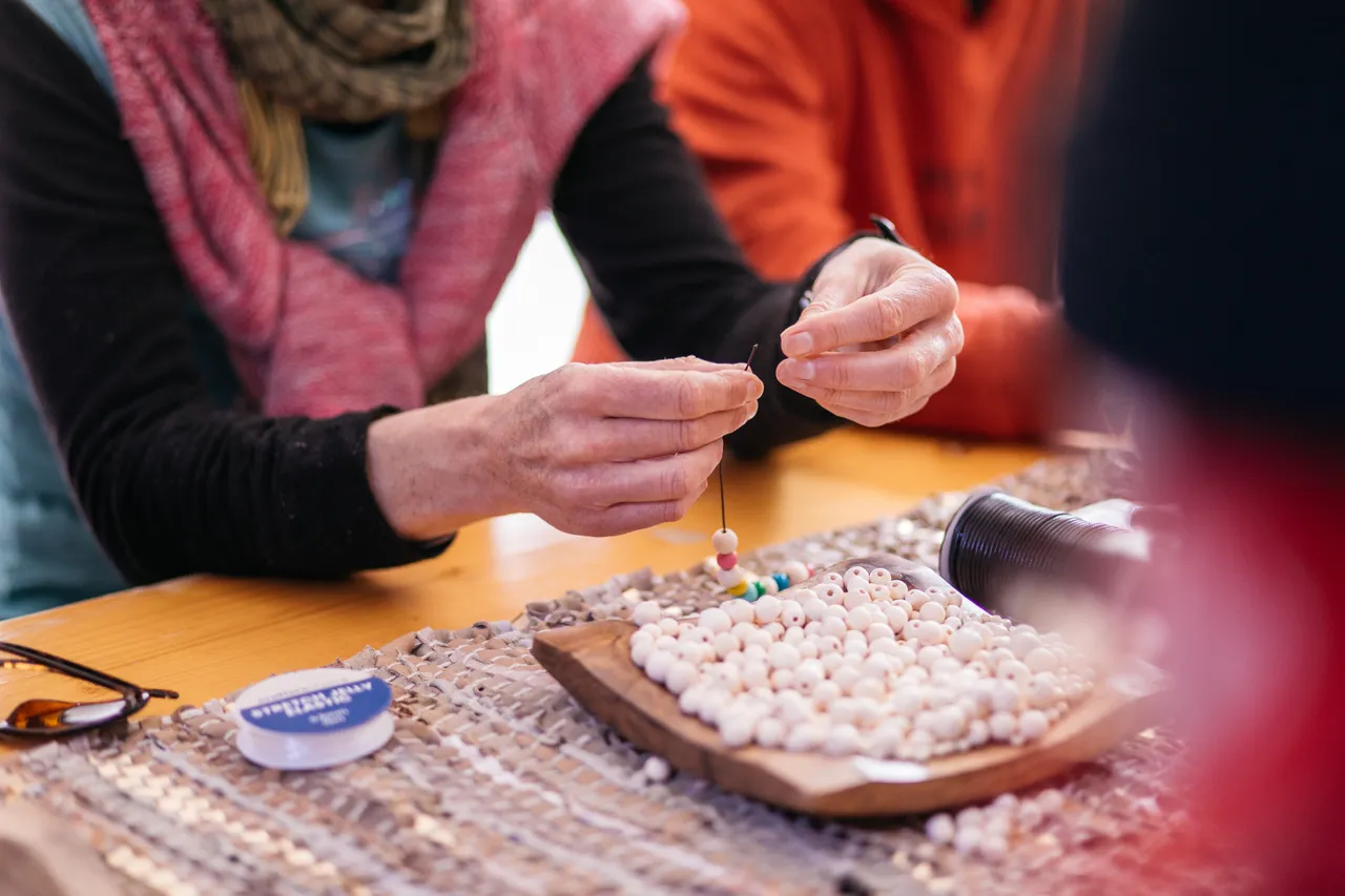 Junction Arts Festival Beading