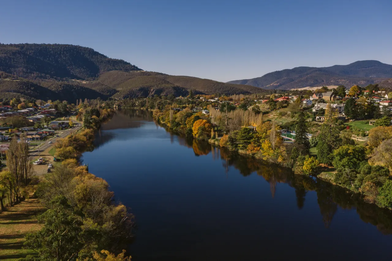 Derwent River in Autumn