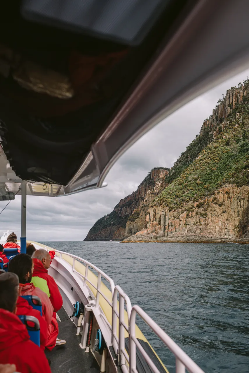 Sea Cliff Views on Pennicott Wilderness Journeys Cruise