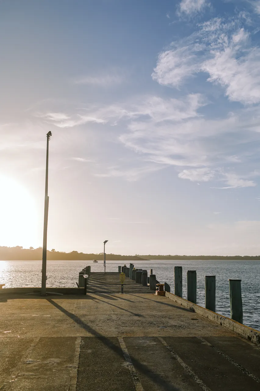 Lady Barron Pier at Sunrise