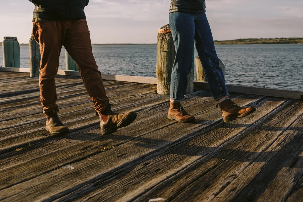 People Walking on Pier