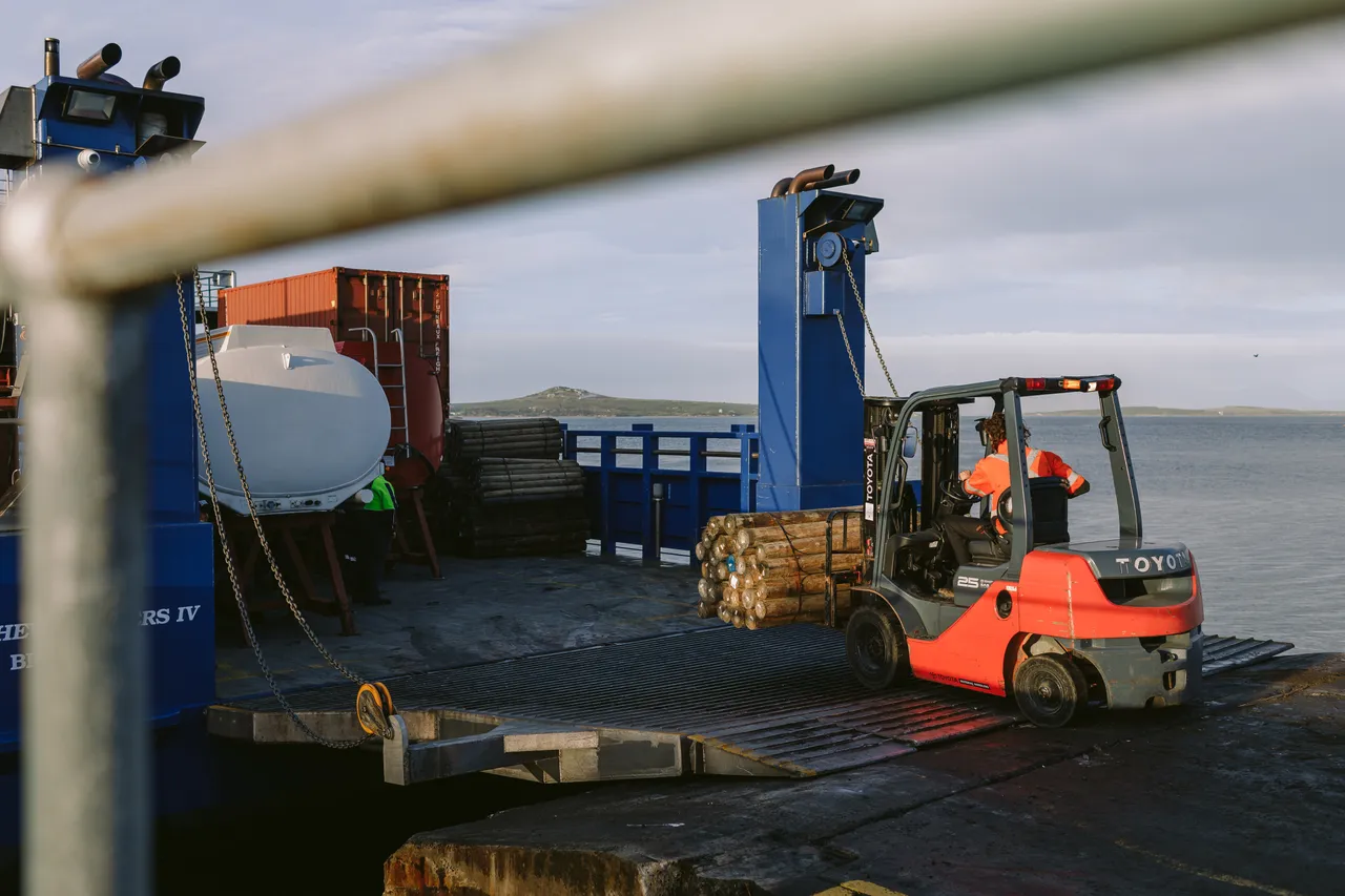 Person on Forklift