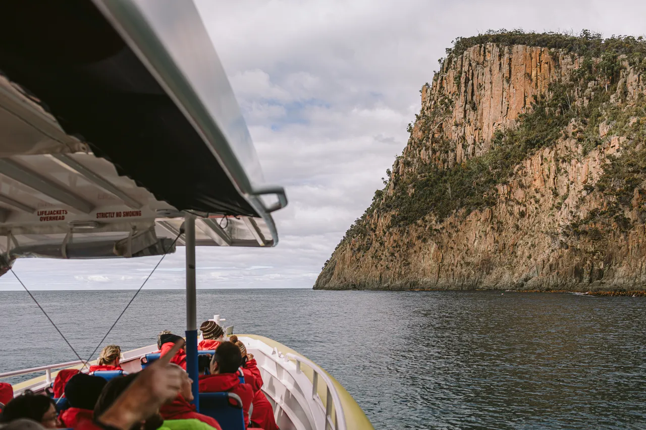 Sea Cliff Views on Pennicott Wilderness Journeys Cruise