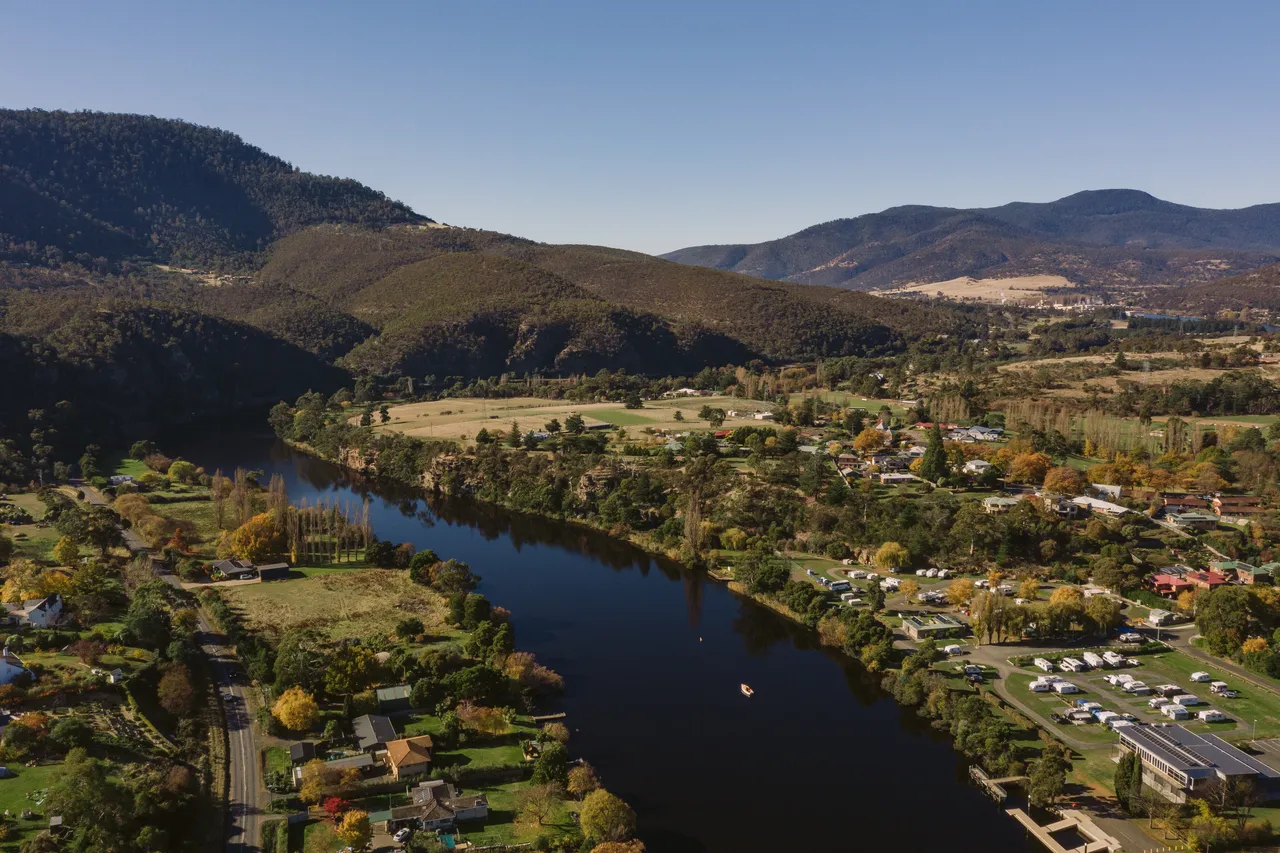 Derwent River in Autumn