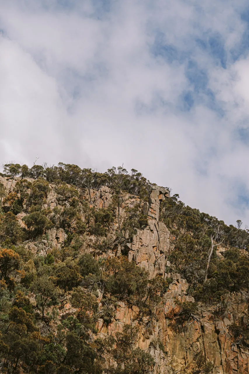 Sea Cliffs off Bruny Island