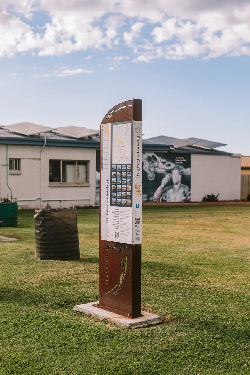 Furneaux GeoTrail Sign