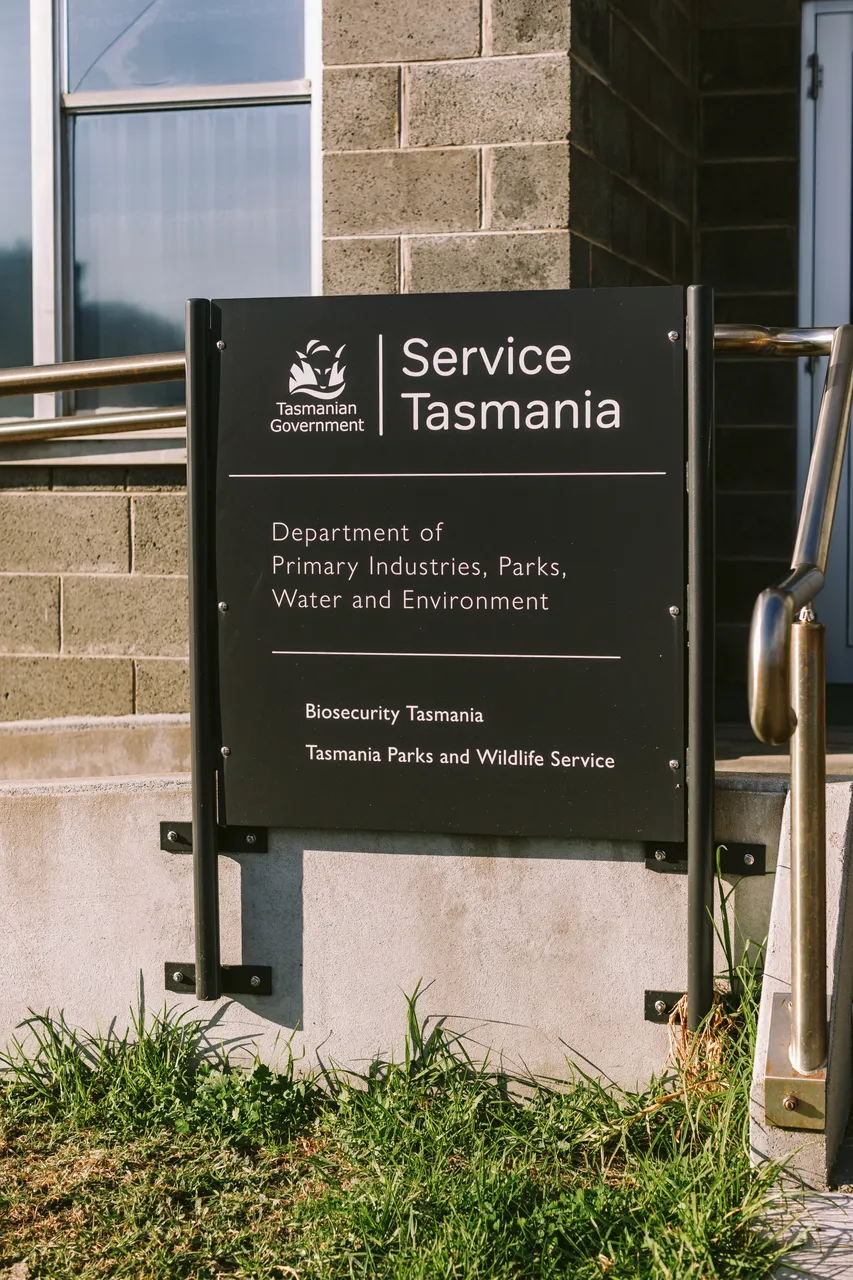 Service Tasmania Sign in Whitemark