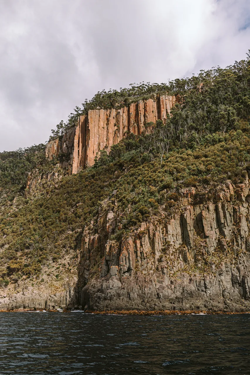 Sea Cliffs off Bruny Island