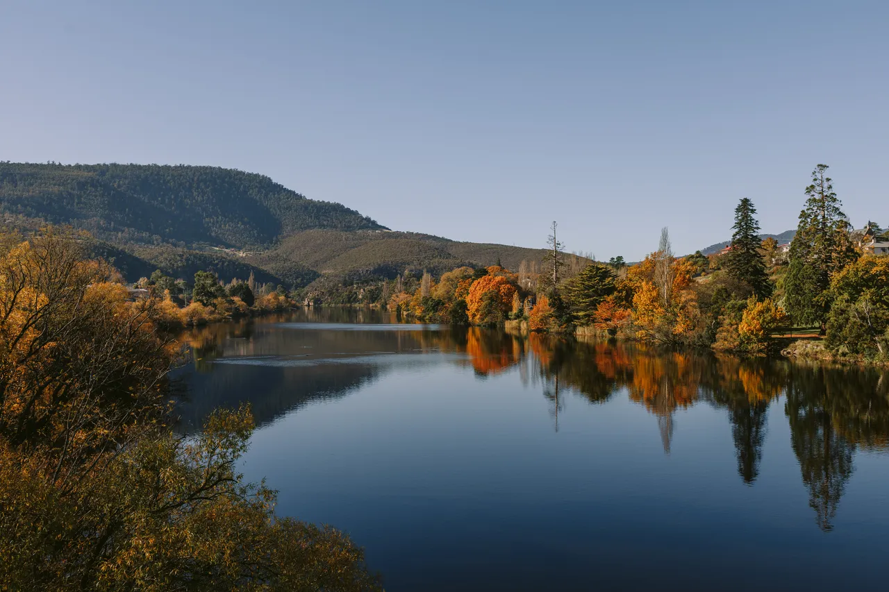 Derwent River in Autumn