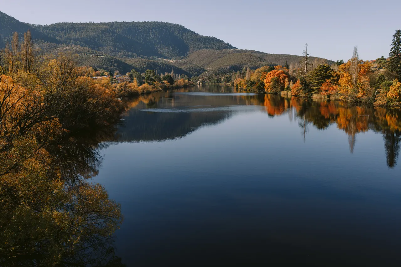 Derwent River in Autumn