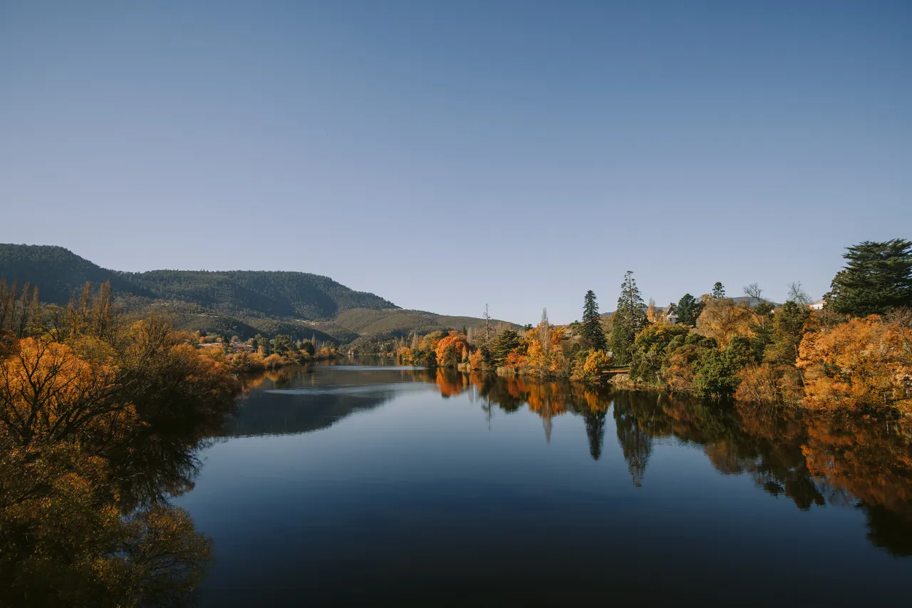 Derwent River in Autumn