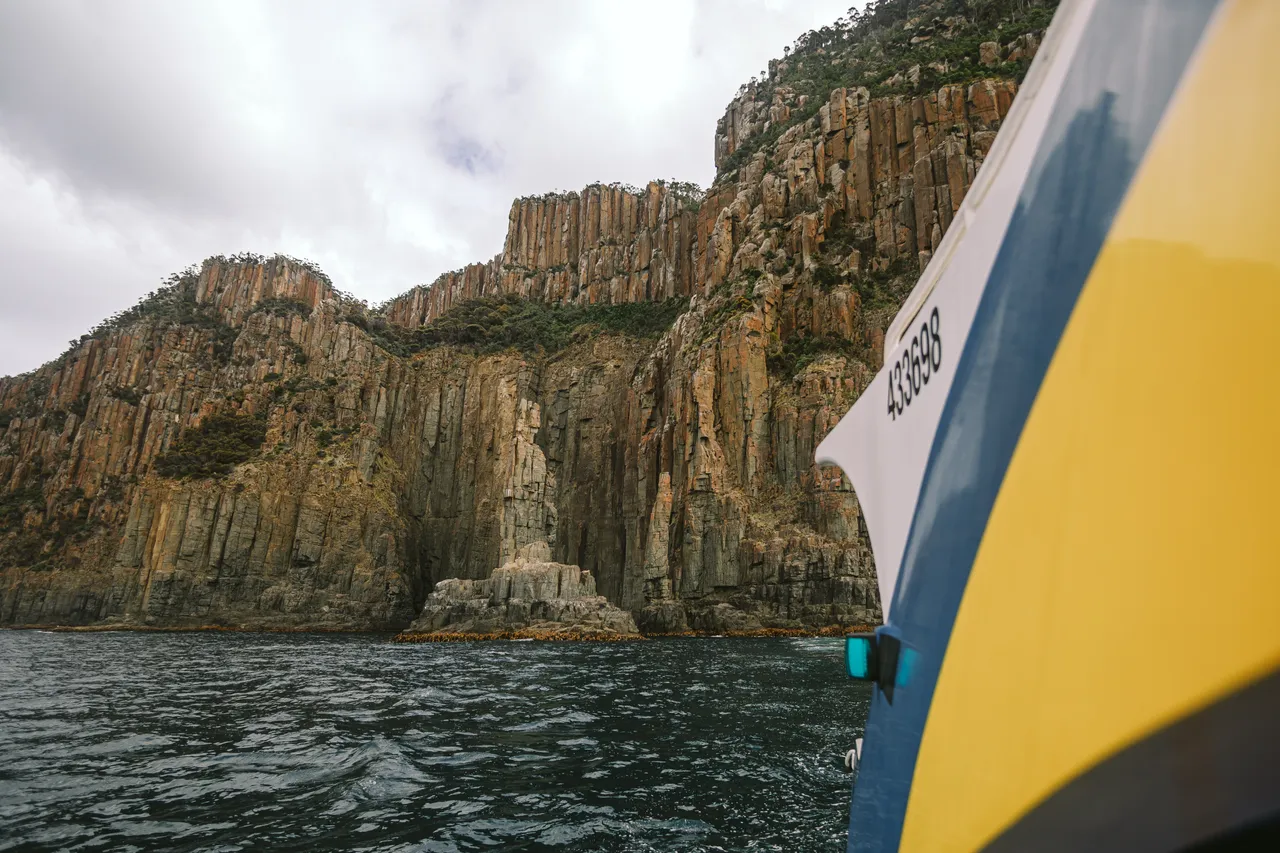 Sea Cliff Views on Pennicott Wilderness Journeys Cruise