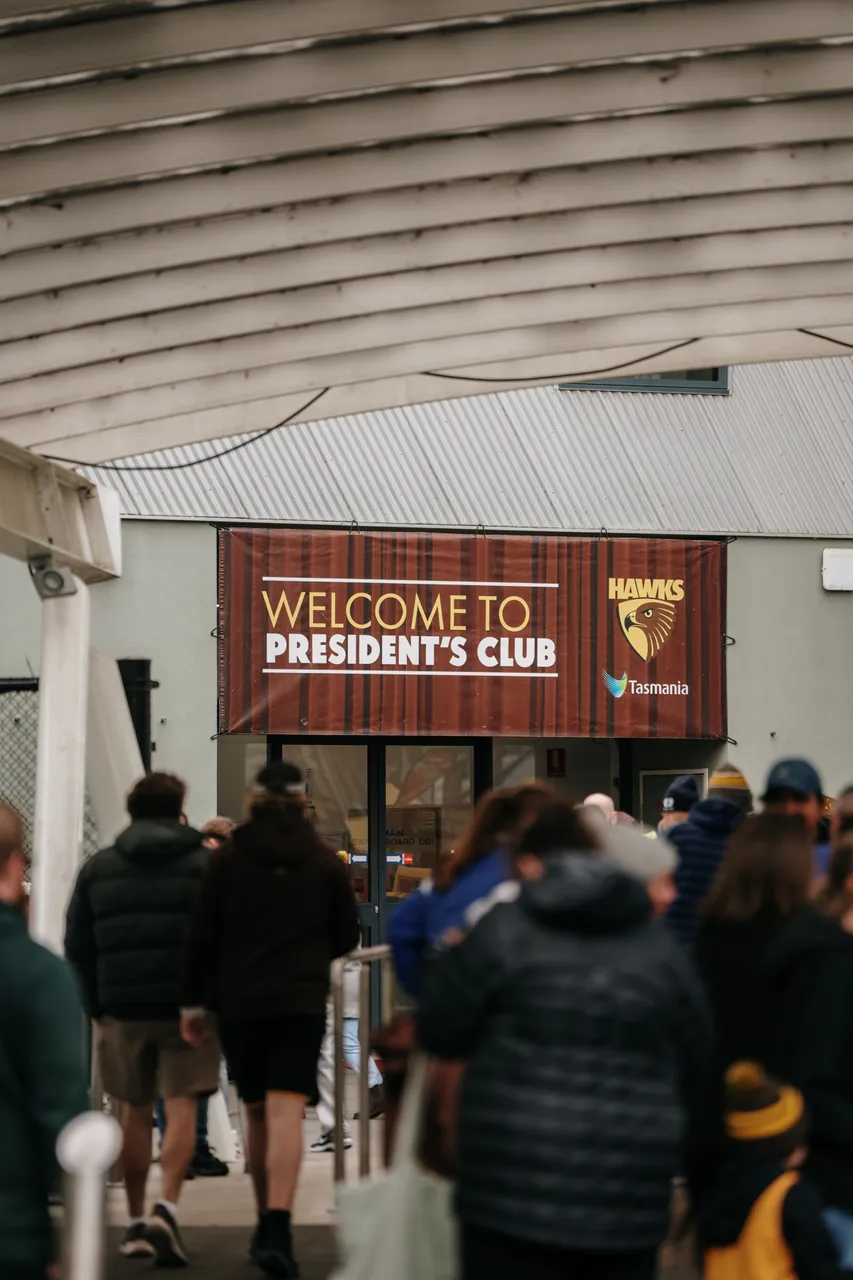 Spectators Entering UTAS Stadium